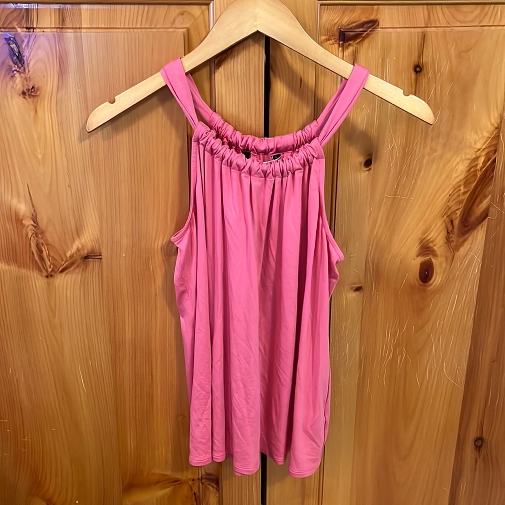 NWOT Trina Turk Pink camisole blouse size S